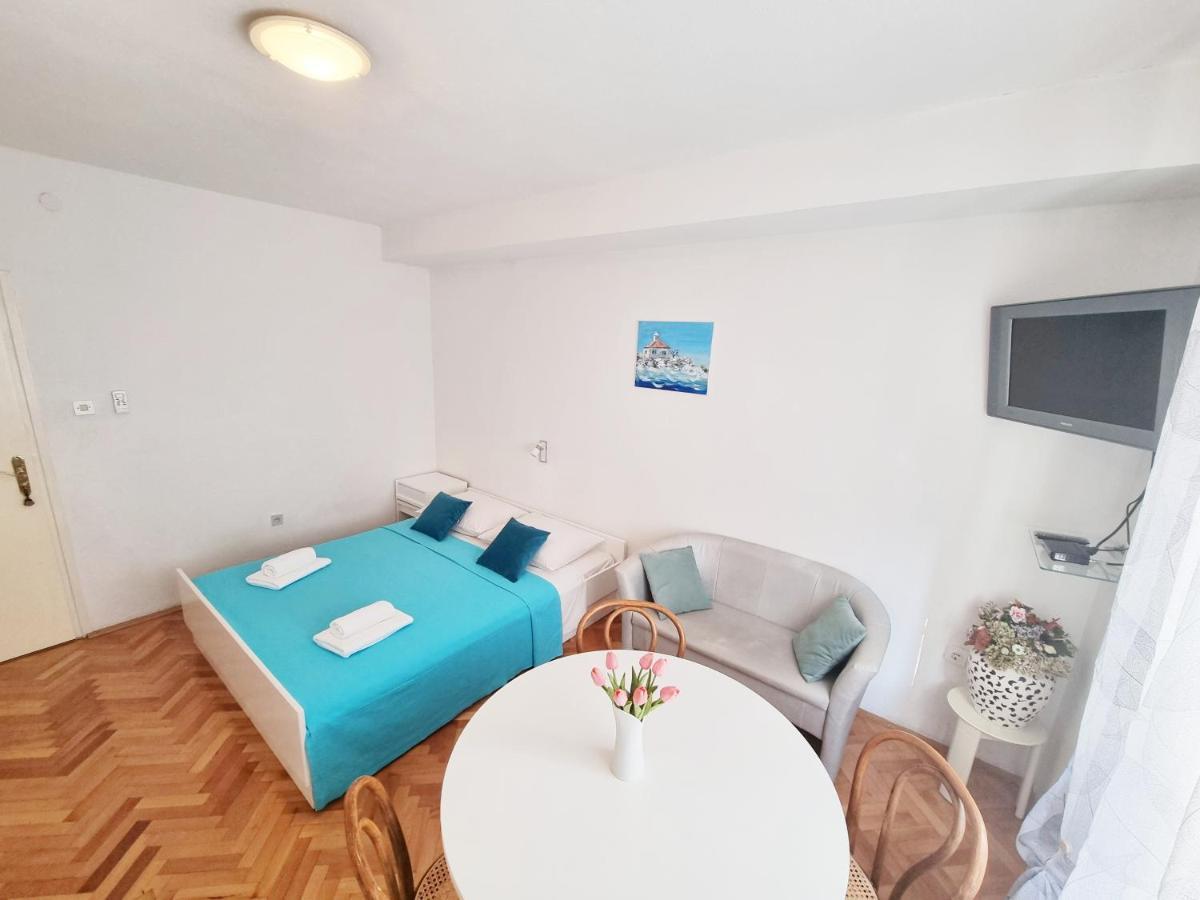 Apartman Bidol Makarska Bagian luar foto