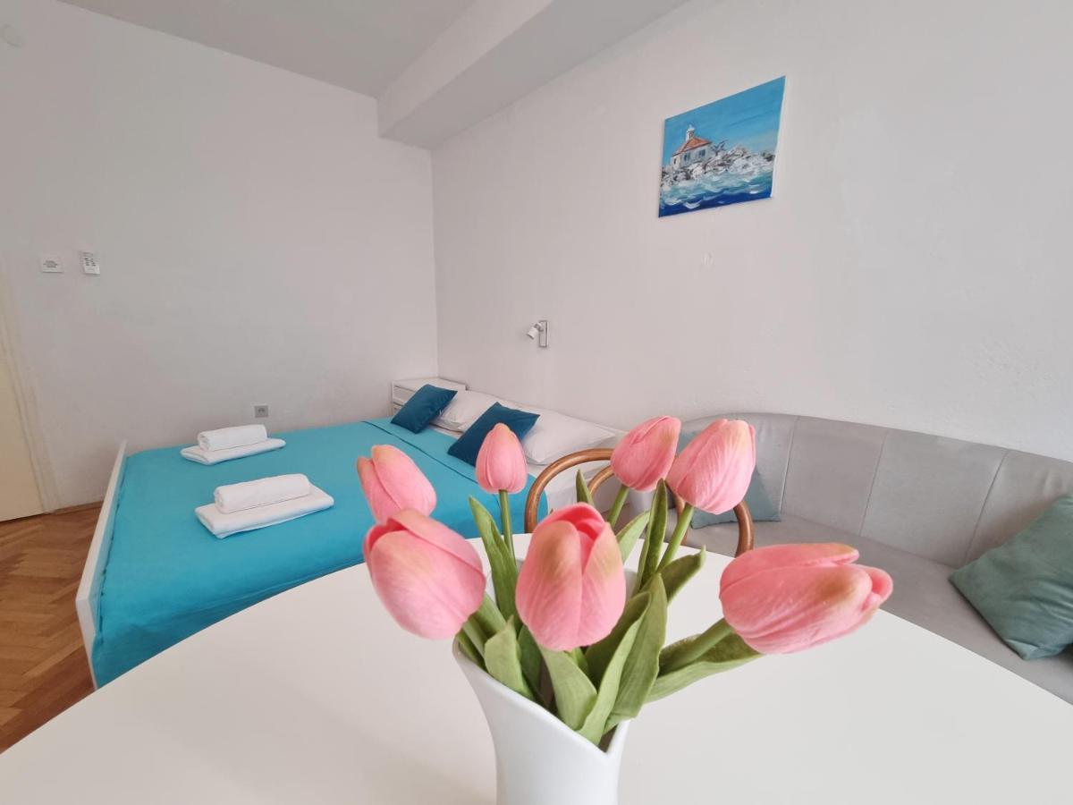 Apartman Bidol Makarska Bagian luar foto