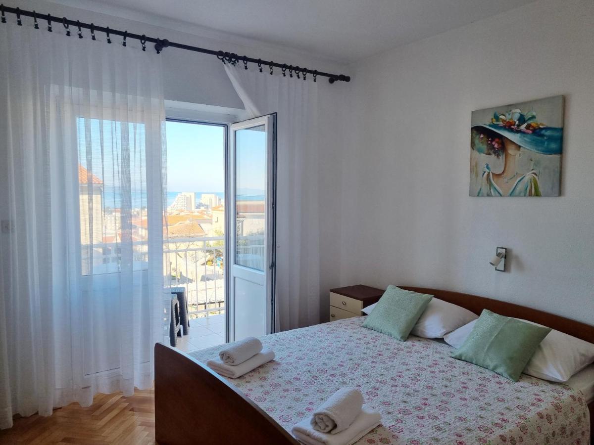 Apartman Bidol Makarska Bagian luar foto