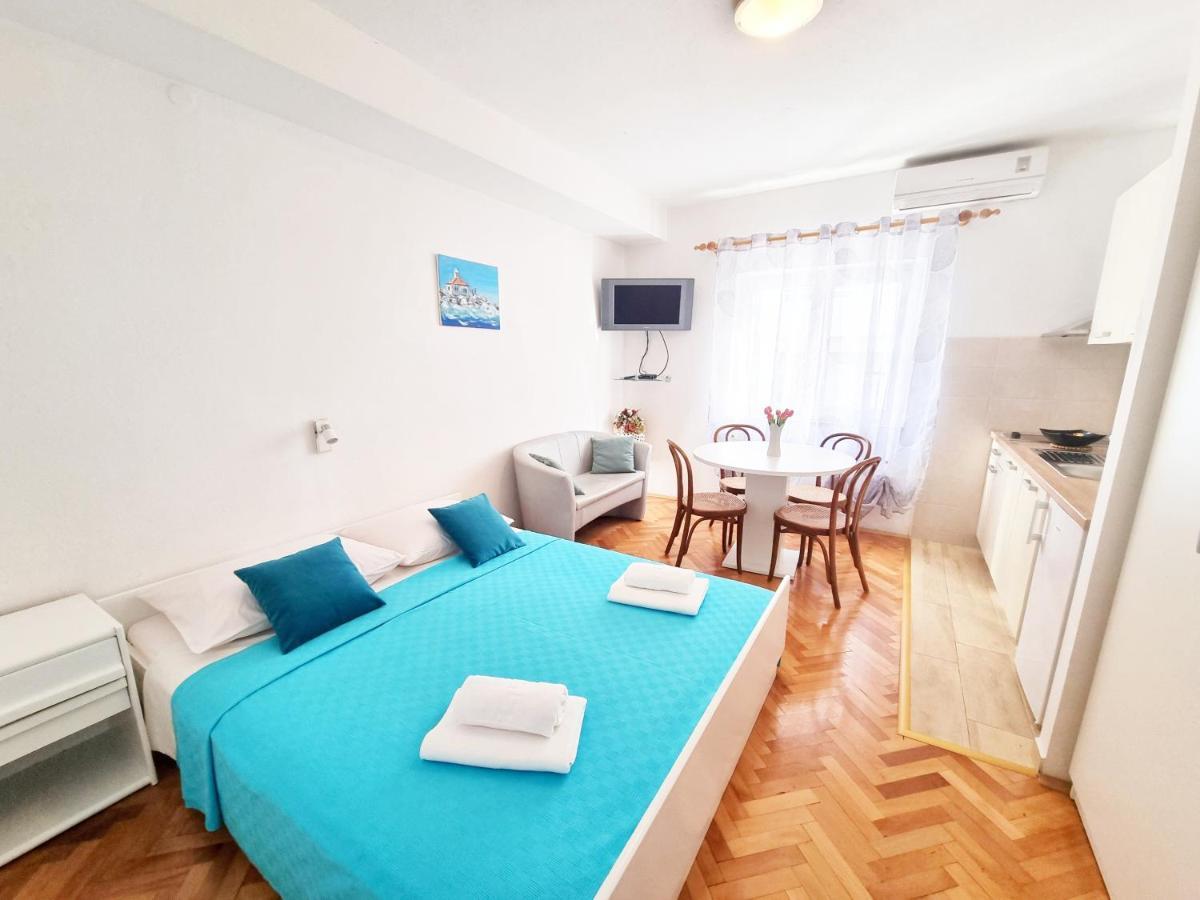 Apartman Bidol Makarska Bagian luar foto