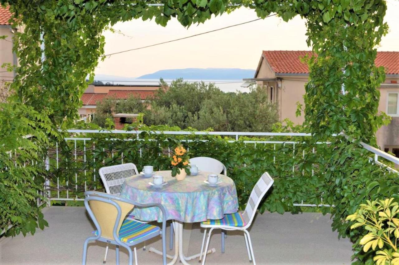 Apartman Bidol Makarska Bagian luar foto